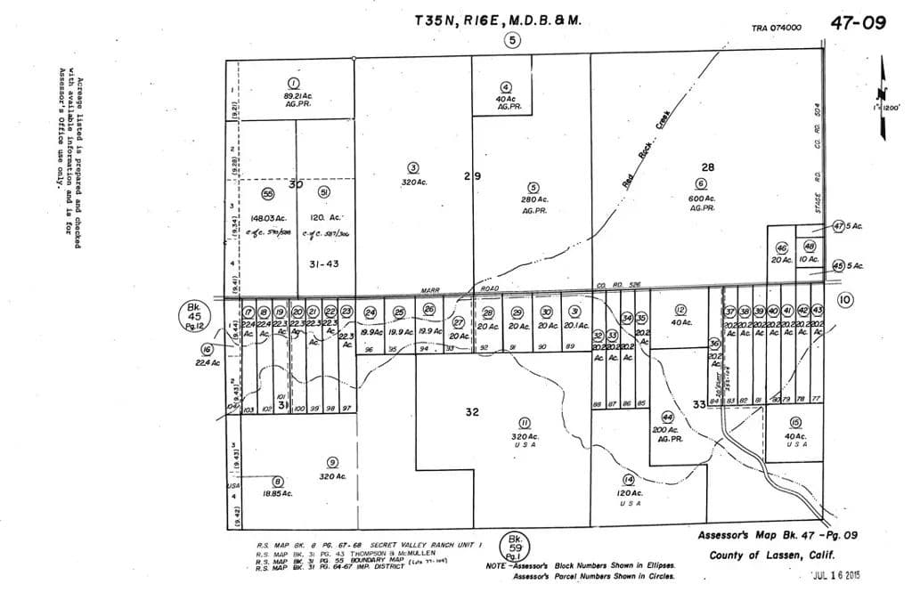 Property from 200-738 Marr Road - KW - Ravendale, California, 96123