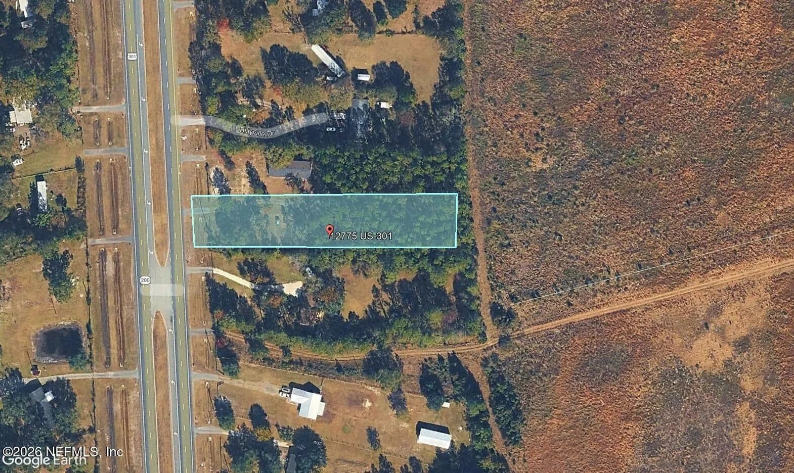 Property from 12775 US HIGHWAY 301 - KW - Bryceville, Florida, 32009
