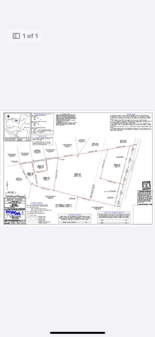 Property from tract 2 B W Hubble Rd Highway - KW - Stanford, Kentucky, 40484