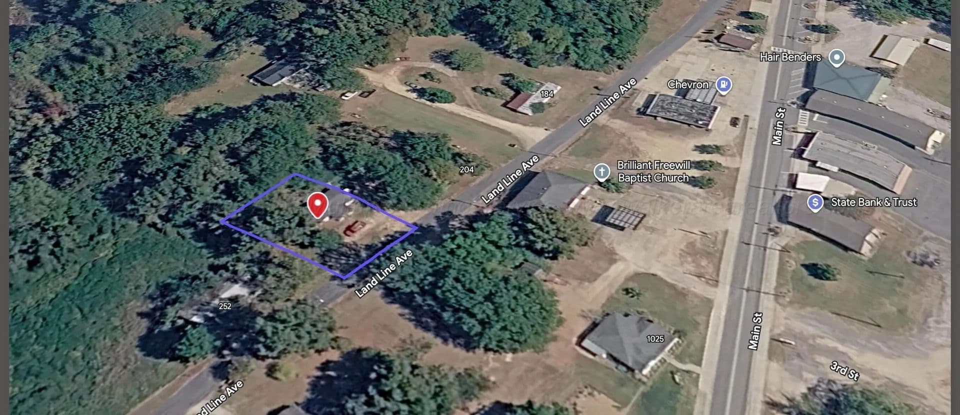 Property from 230 LAND LINE Ave - KW - Brilliant, Alabama, 35548