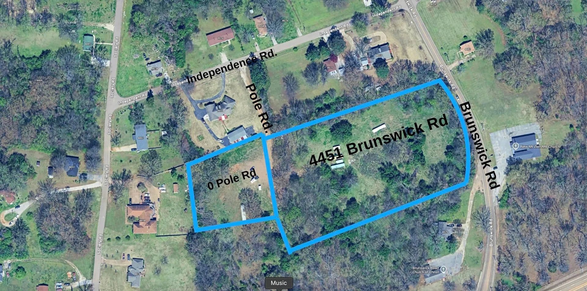 6 Acres of Land for Sale in Bartlett, TN - land for sale