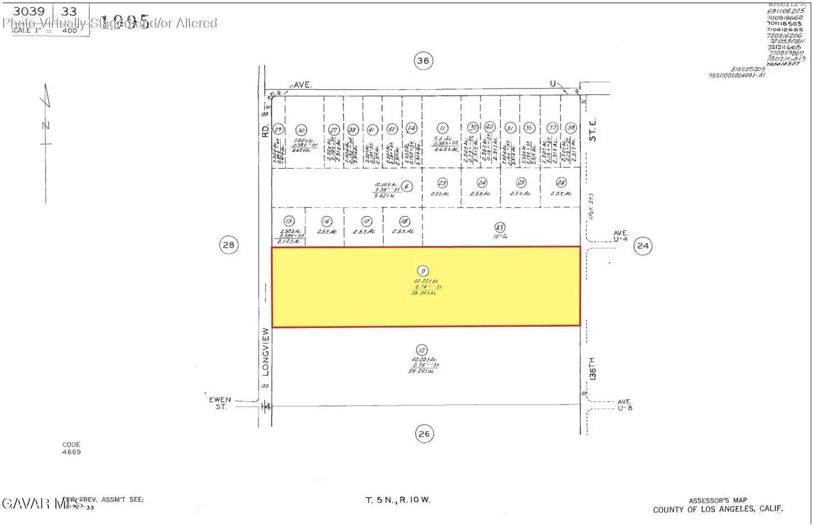 Property from 136th St E - KW - Pearblossom, California, 93553