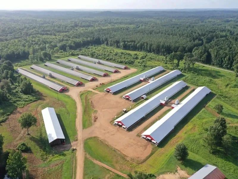 Benchmark Broiler Farm – Ten House Farm in Smith County, Mississippi - Raleigh, Mississippi, 39153