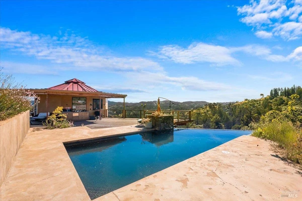 Property from 1401 Big Ridge Road - KW - Healdsburg, California, 95448