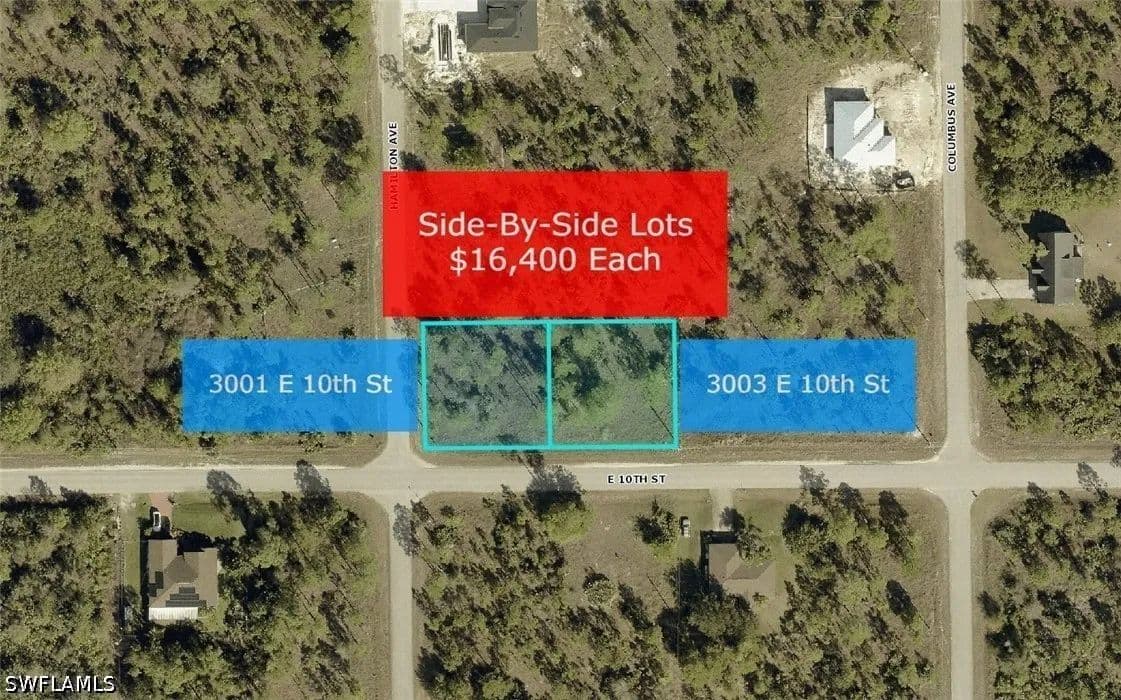Property from 3003 E 10th Street - KW - Lehigh Acres, Florida, 33972