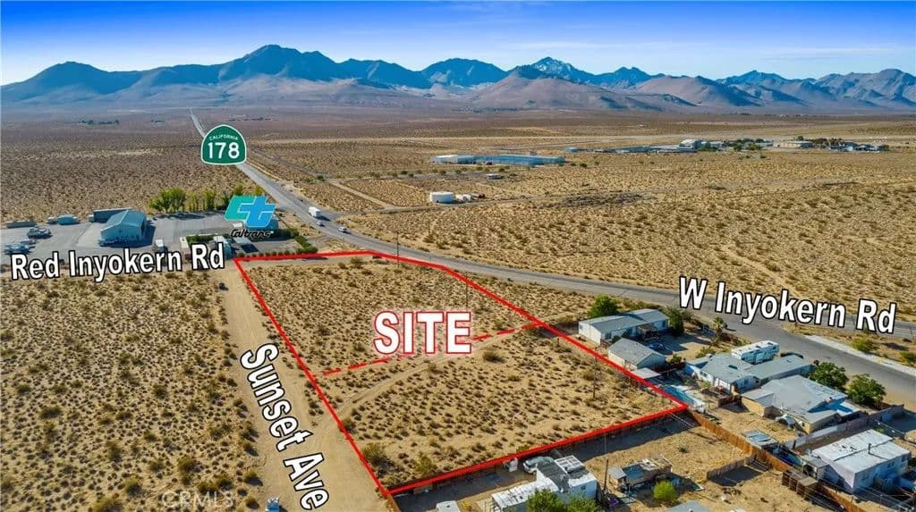 Property from 0 Redrock Inyokern Rd & Sunset - KW - Inyokern, California, 93527