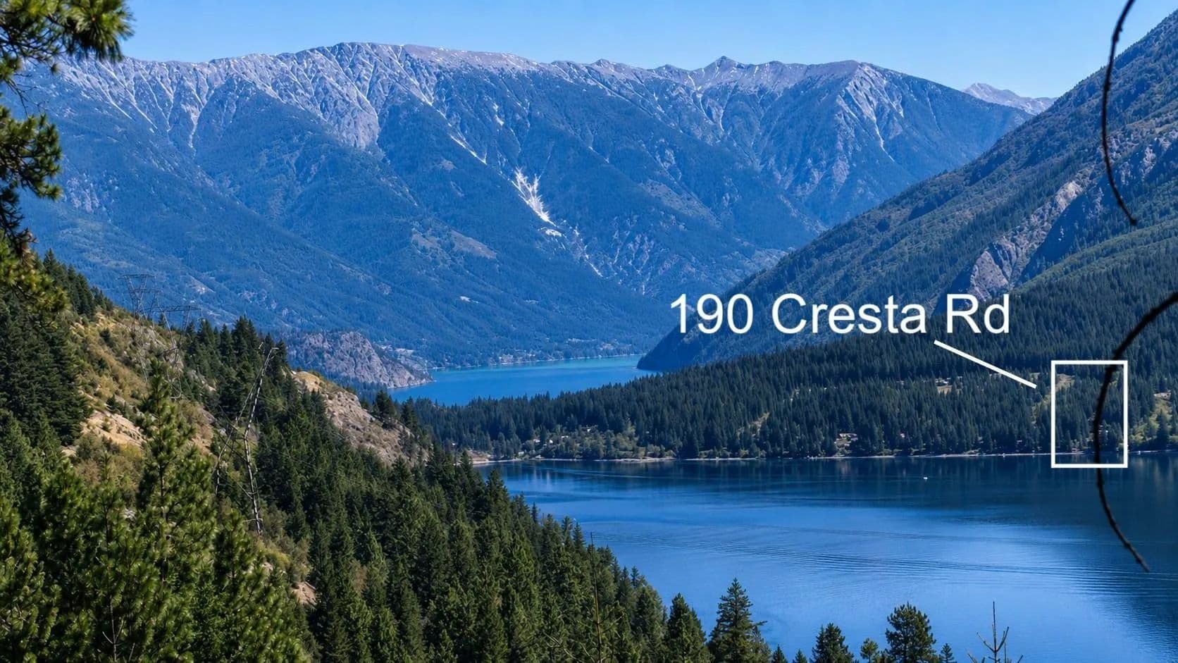 Property from 190 Cresta Road - KW - land for sale