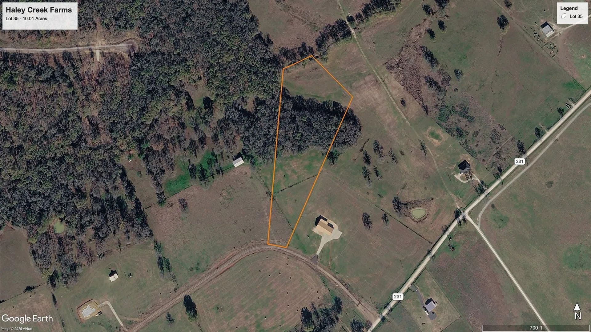 10.01 Acres of Land for Sale in Centerville, Texas - Centerville, Texas, 75833