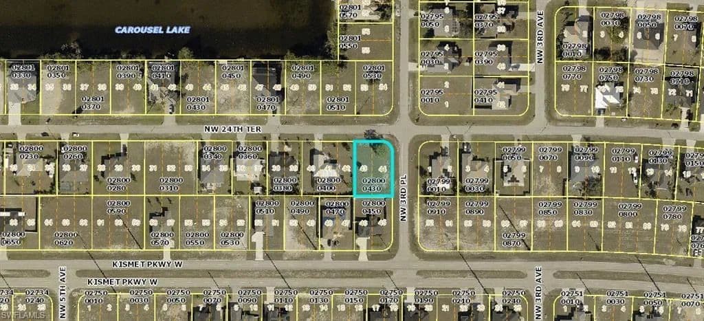 Property from 318 NW 24th TER - KW - Cape Coral, Florida, 33993