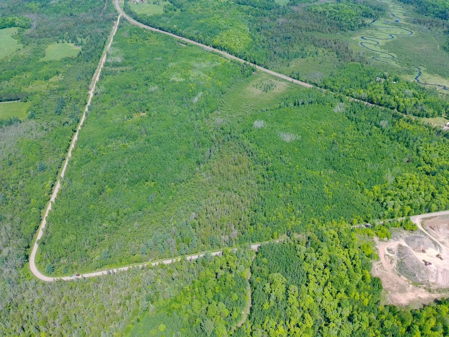 55 Acres of Hunting Land in Ashland County, WI for Sale - Glidden, Wisconsin, 54527