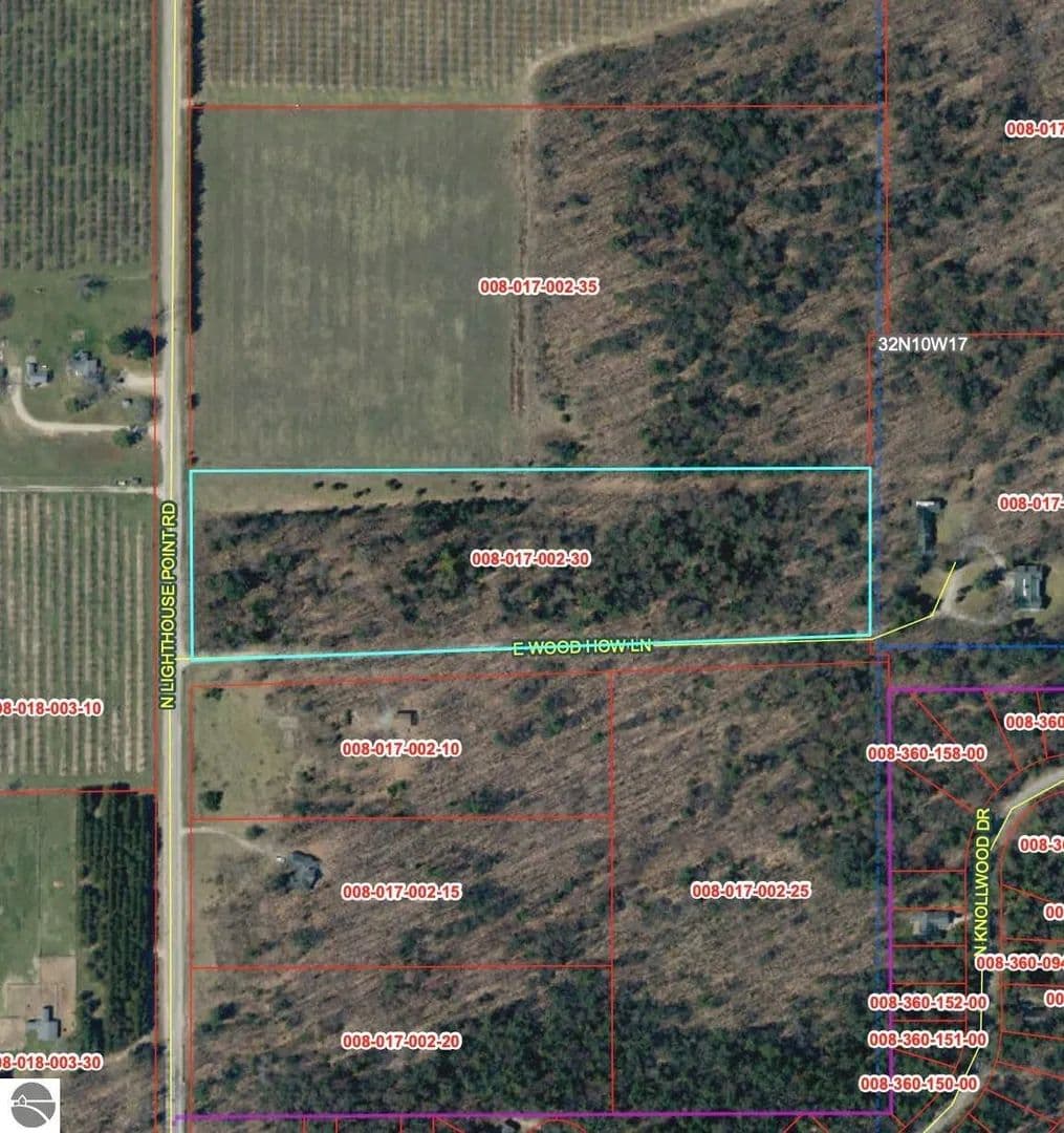 Property from 00 N Lighthouse Point Road - KW - Northport, Michigan, 49670