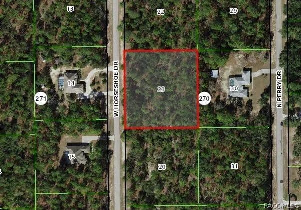 1.52 Acres of Land for Sale in Beverly Hills, FL - Beverly Hills, Florida, 34465