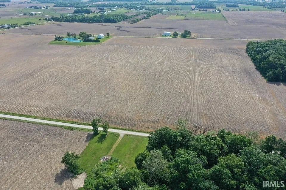 Property from S 400 E Road - KW - Monroe, Indiana, 46772