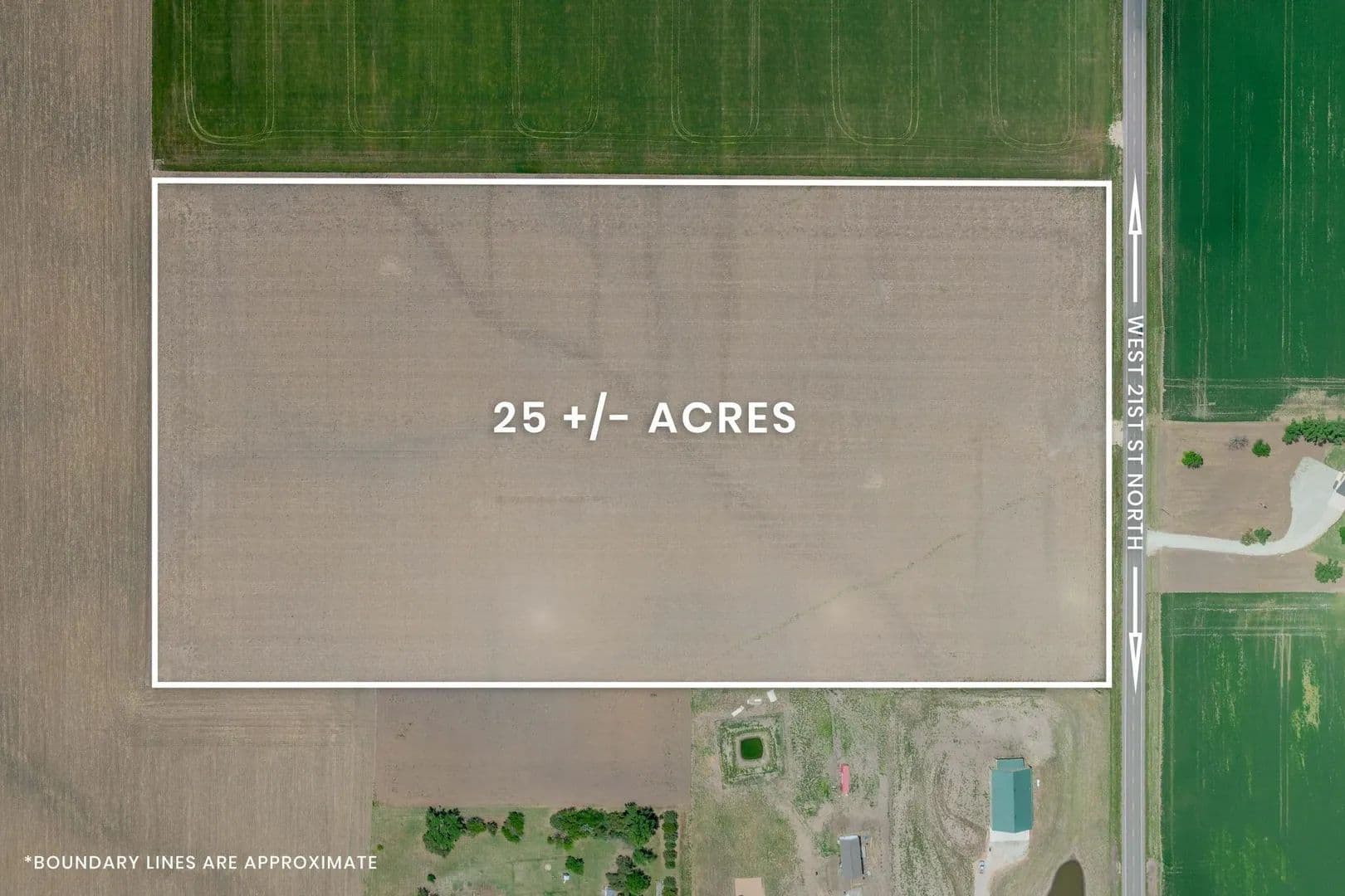 25.14 Acres of Land for Sale in Garden Plain, KS - Garden Plain, Kansas, 67050