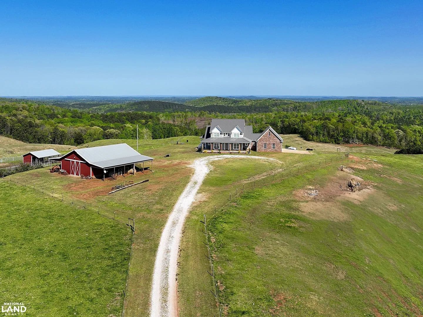 Highland Cattle Farm & Home in Ashland, Alabama - land for sale