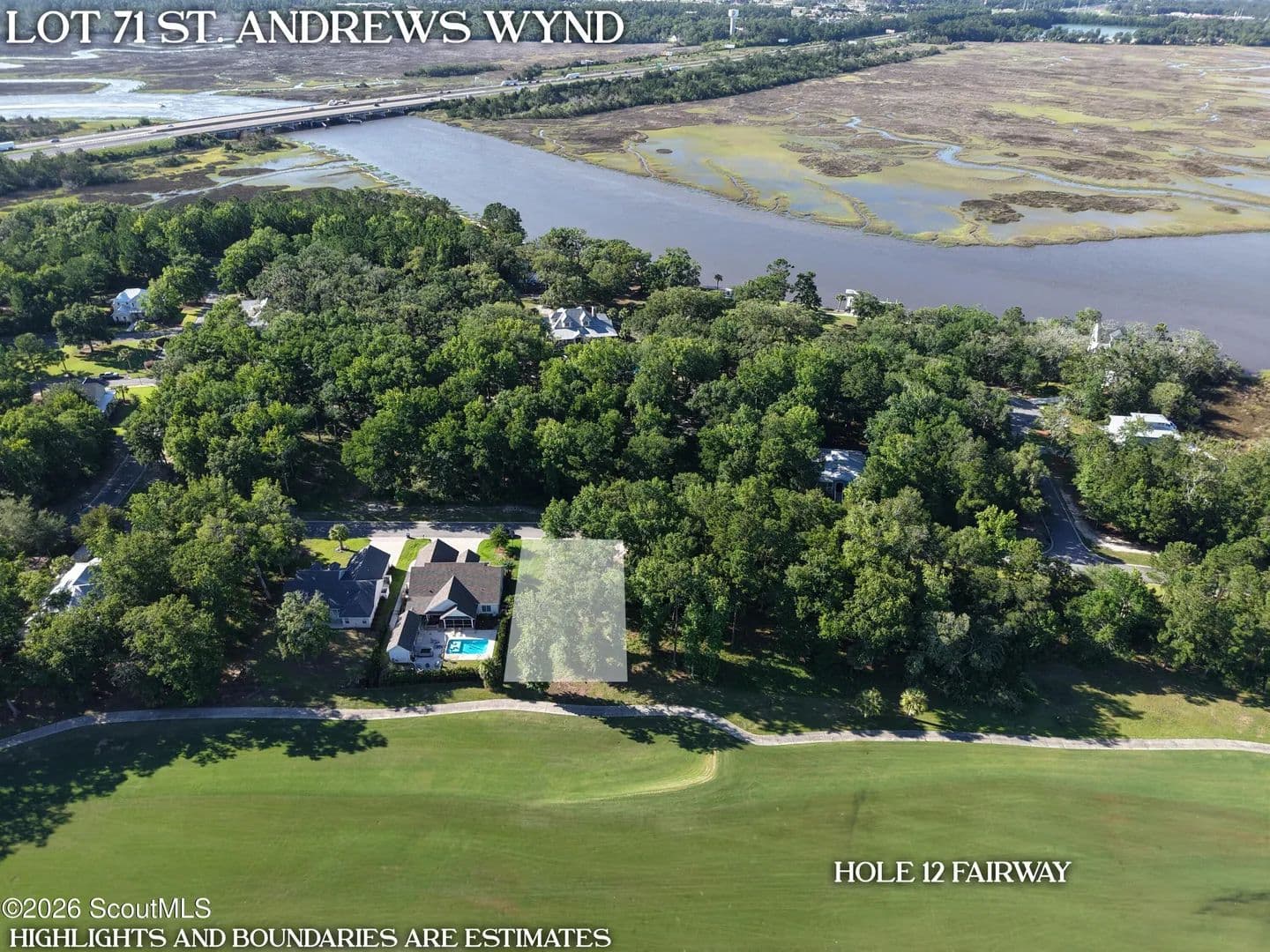 Property from Lot 71 Saint Andrews Wynd - KW - Waverly, Georgia, 31565