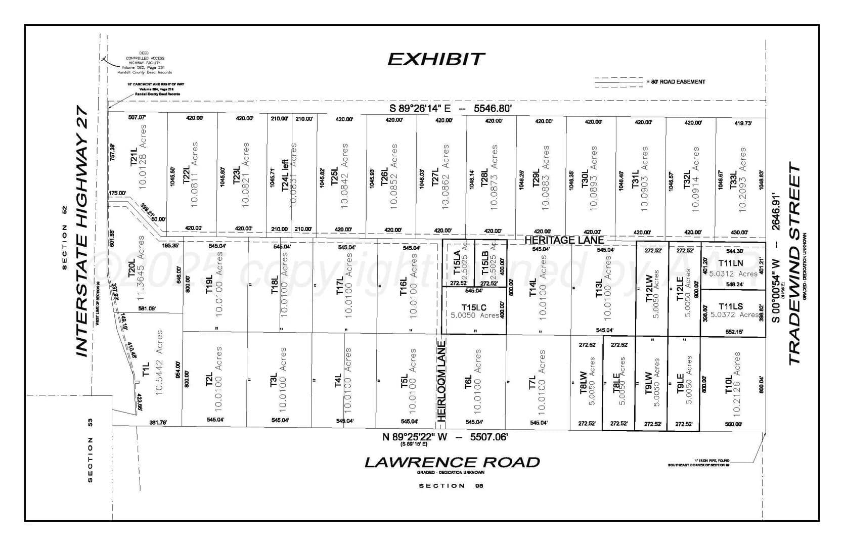 5 Acres of Land for Sale in Canyon, Texas - Canyon, Texas, 79015