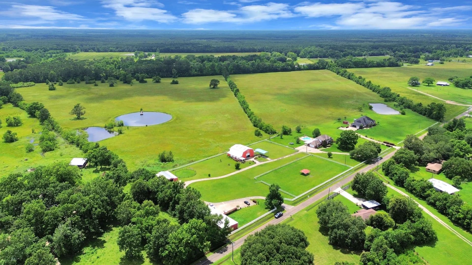 Property from 2109 County Road 2274 - KW - Cleveland, Texas, 77327