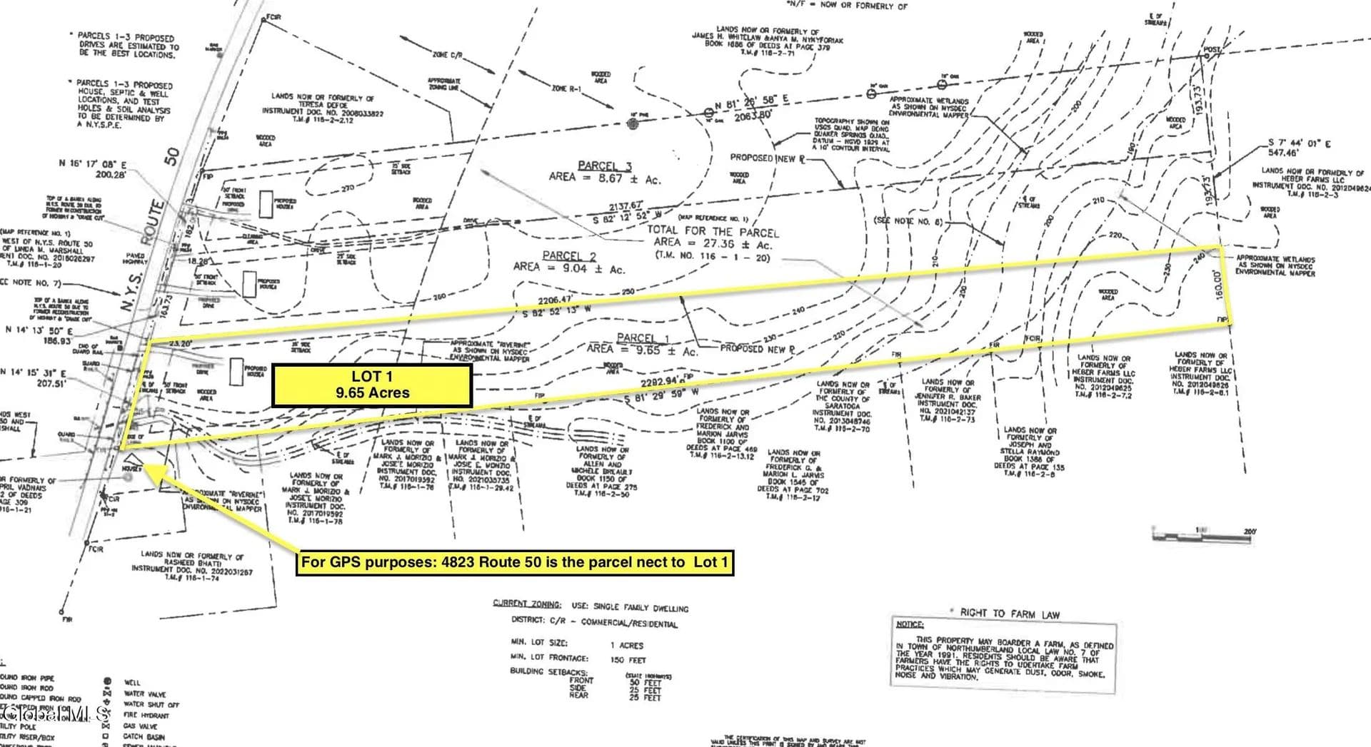 Property from L 20.1 New York 50 - KW - Northumberland, New York, 12866