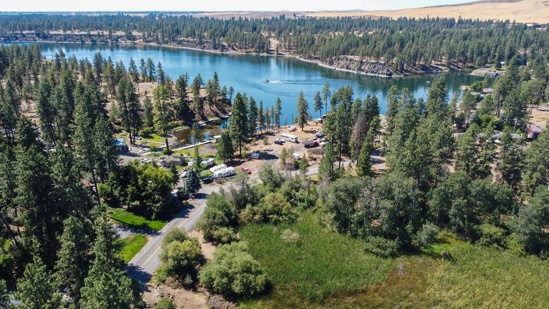 Property from Near 12523 S Clear Lake Rd - KW - Medical Lake, Washington, 99022