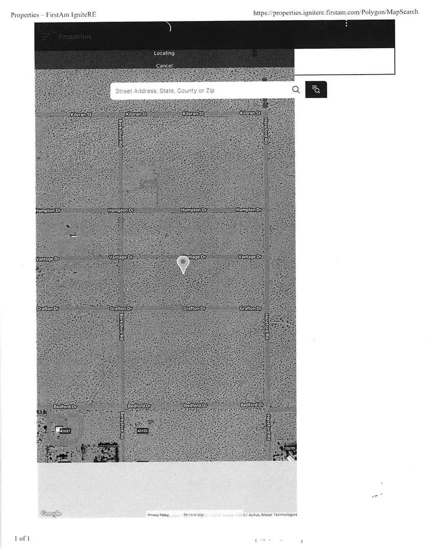 Vacant Land (0-10 Acres) in Newbury Springs - California, 92365