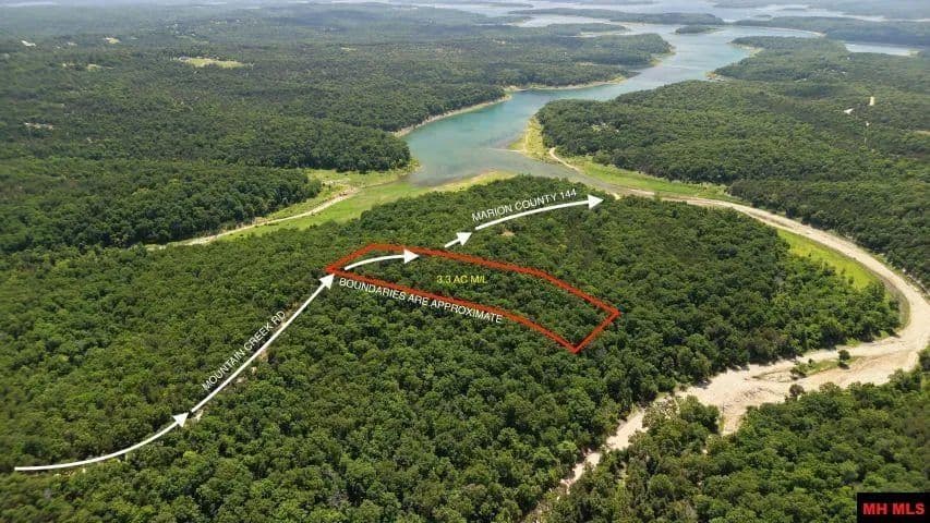 Property from 001-03000-000 MOUNTAIN CREEK ROAD - KW - Oakland, Arkansas, 72661