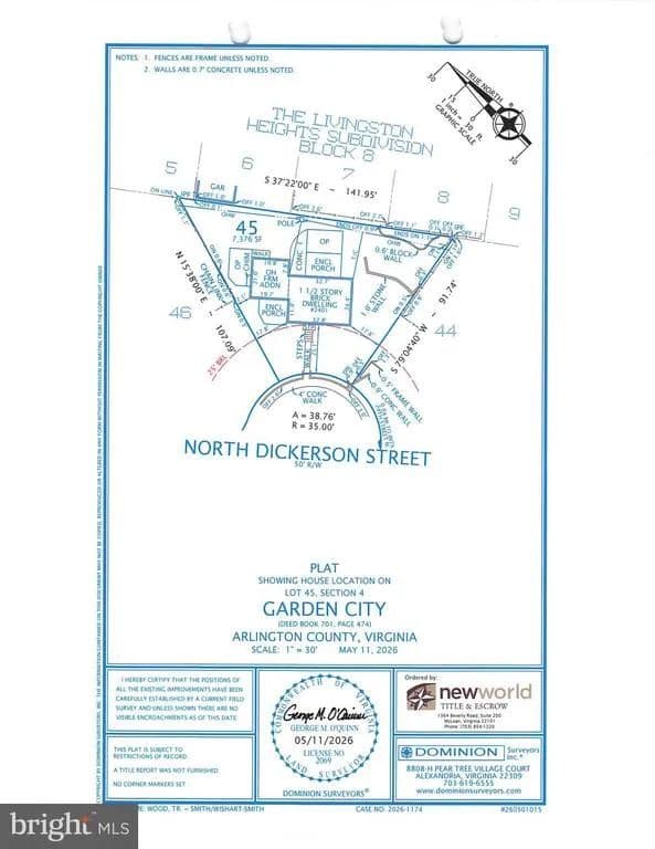 Property from 2401 N DICKERSON STREET - KW - land for sale