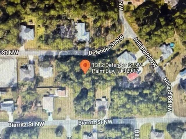 Property from 1318 Defender Street NW - KW - Palm Bay, Florida, 32907