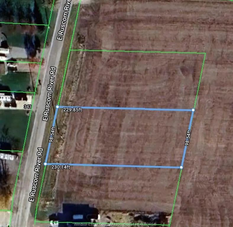 Property from V/L EAST RUSCOM RIVER Road - KW - land for sale