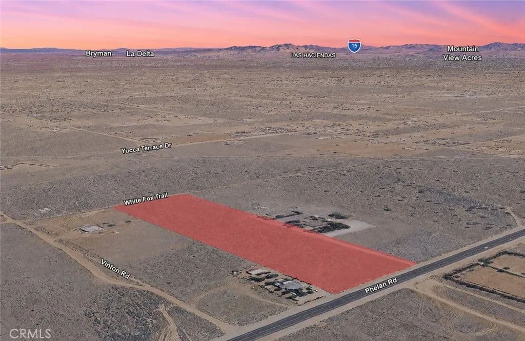 Property from 0 Zing Drive - KW - Phelan, California, 92371