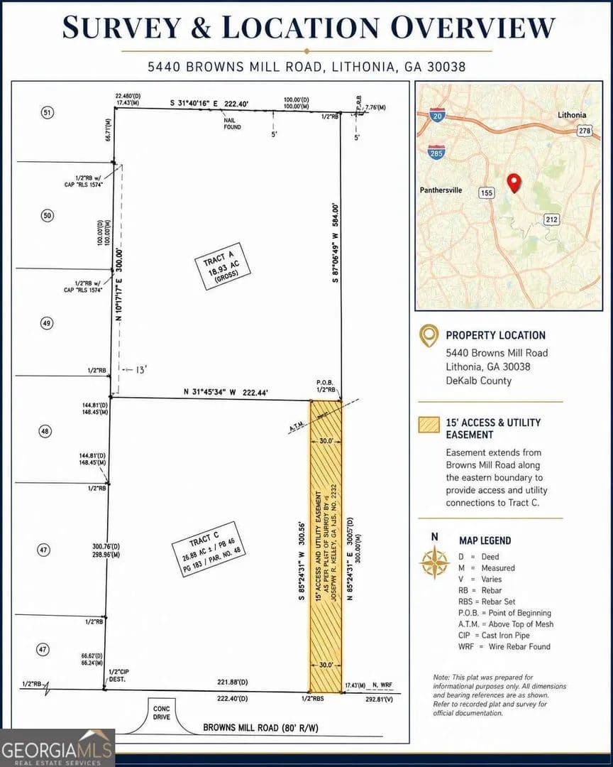 Vacant Land in Lithonia - Lithonia, Georgia, 30038