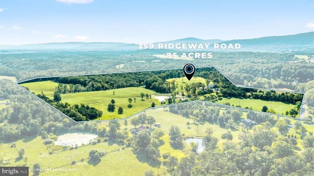 85.65 Acres of Land for Sale in FRONT ROYAL, VA - Front Royal, Virginia, 22630