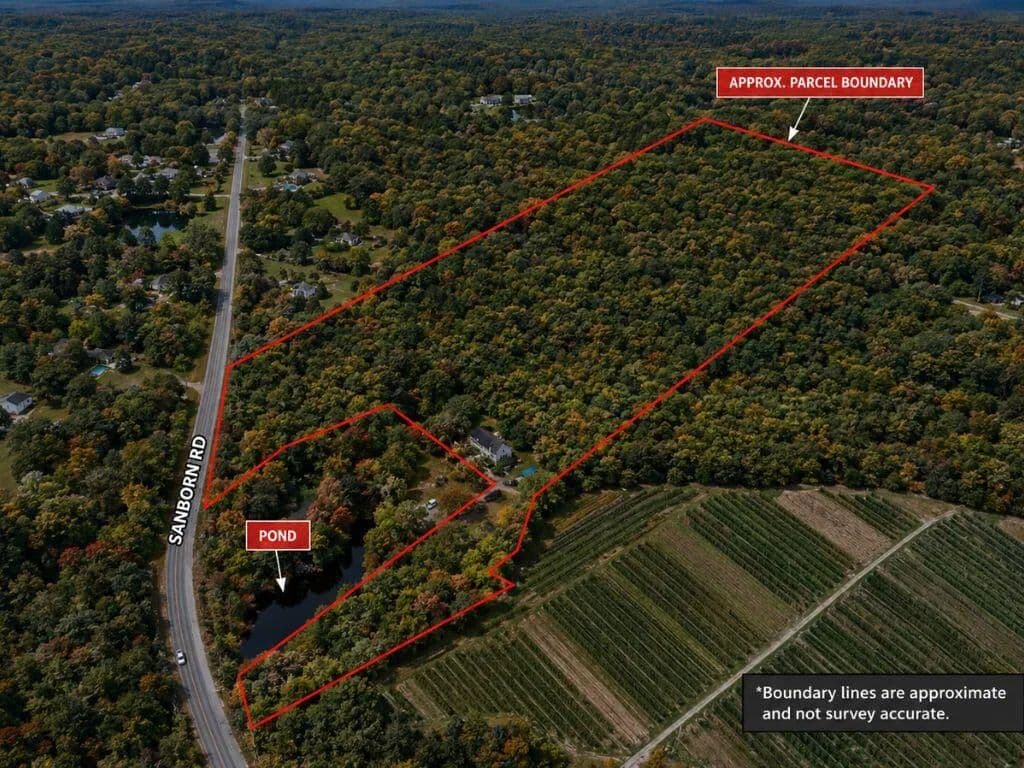 Property from Lot 1 Sanborn Road - KW - Acton, Maine, 4001