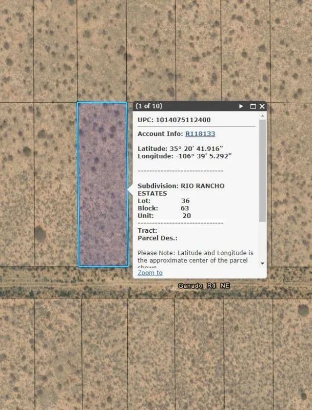 Land -Single Family Acreage in Rio Rancho - land for sale