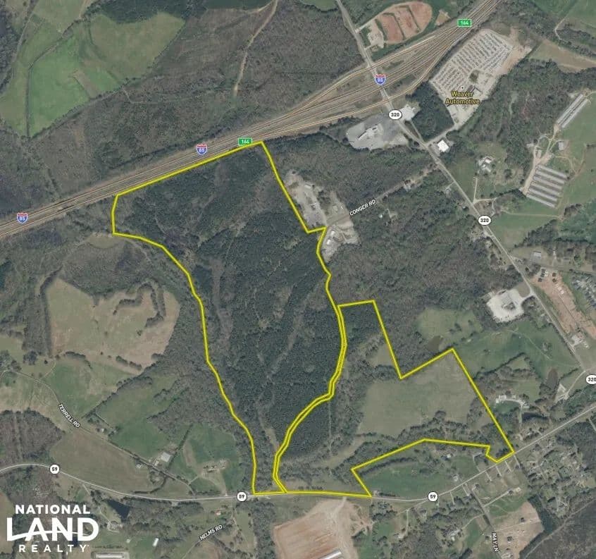 I-85 Development Site in Northeast Georgia - Carnesville, Georgia, 30521