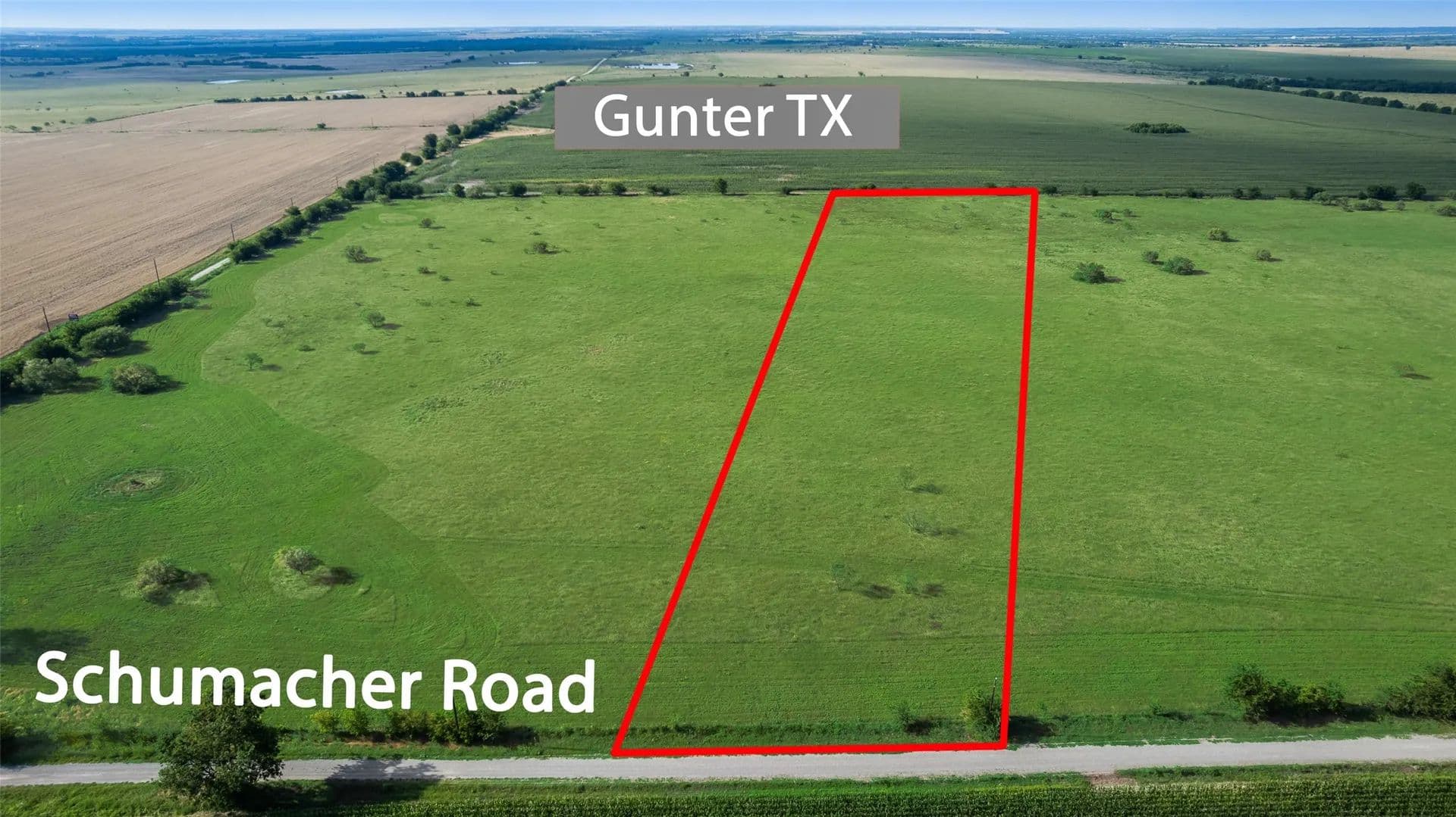 10 Acres of Land for Sale in Gunter, Texas - Gunter, Texas, 75058