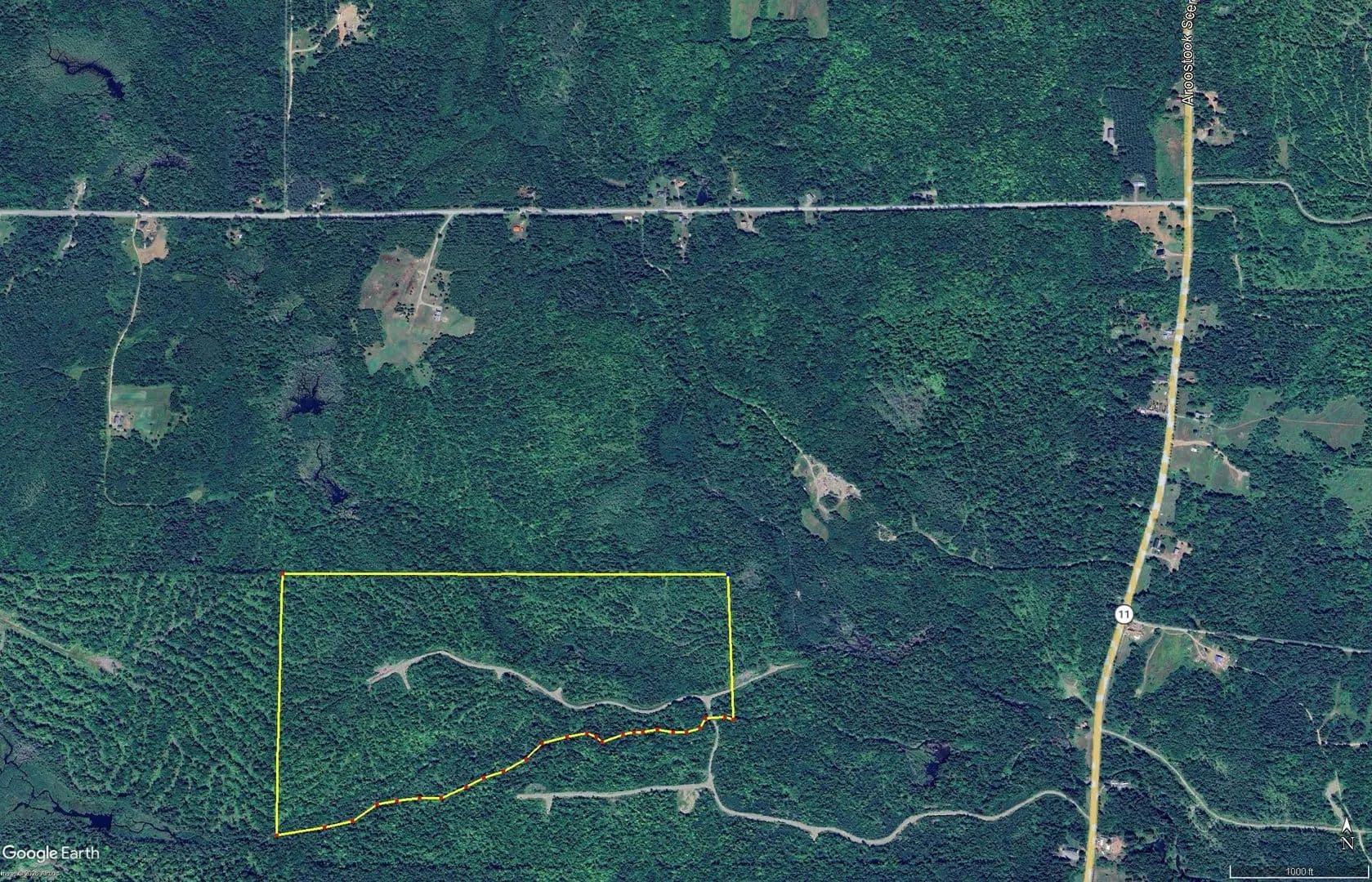 105 Acres of Land for Sale in Penobscot County, Maine - Maine, 04765