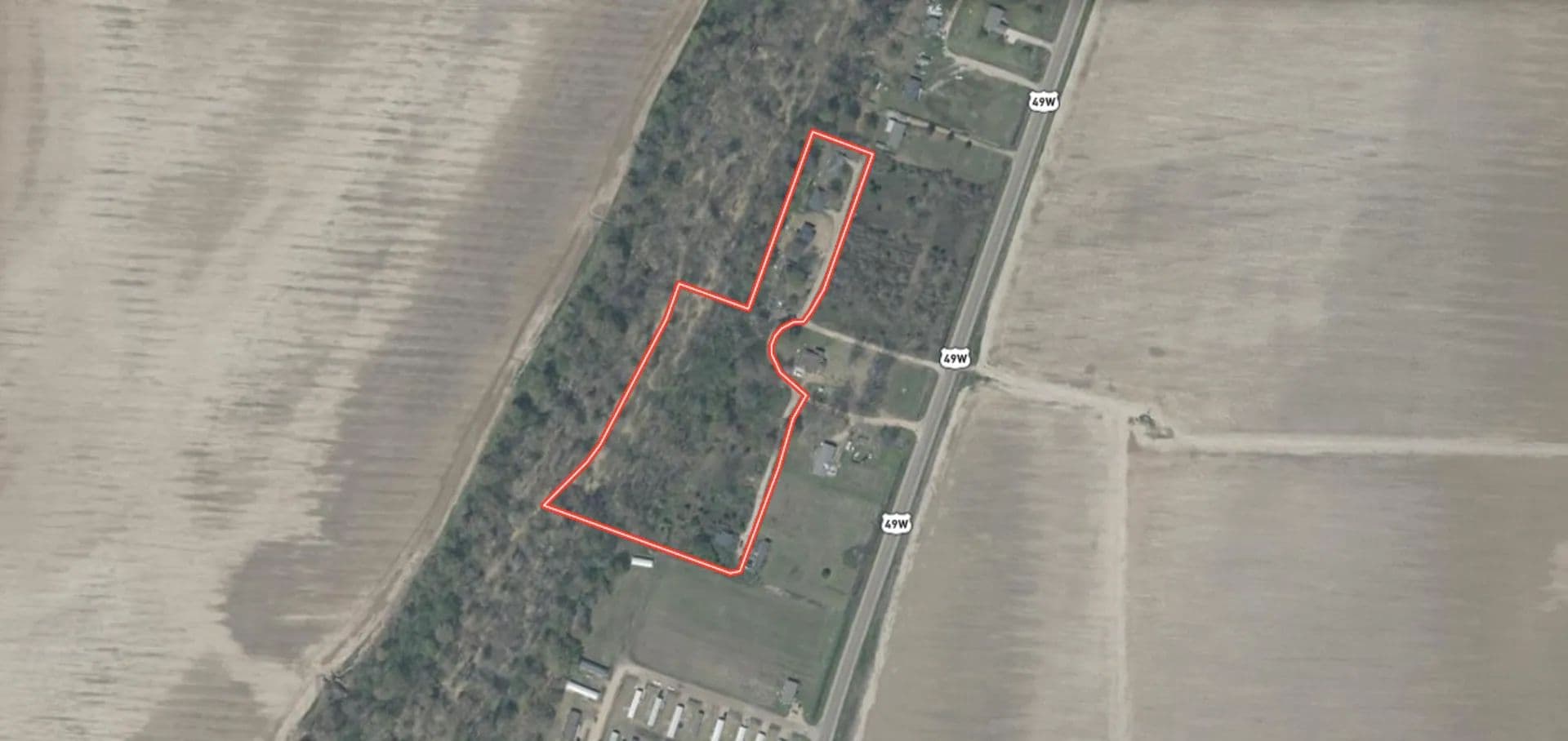 8.2 Acre Investment Opportunity in Sunflower County at 3707 Highway 49 in Ruleville, MS - Ruleville, Mississippi, 38771