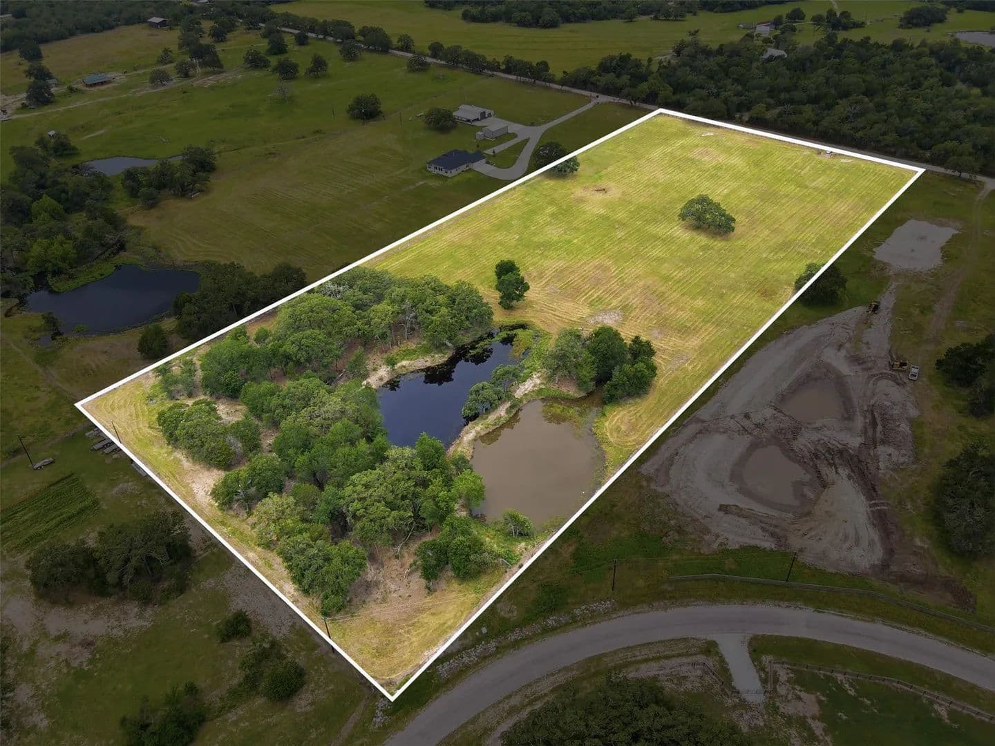 11.07 Acres of Land for Sale in Caldwell, Texas - Caldwell, Texas, 77836