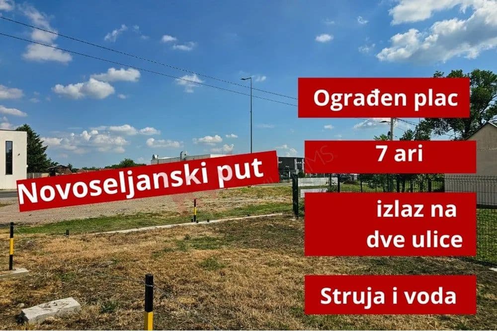 Property from bb Novoseljanski put - KW - land for sale