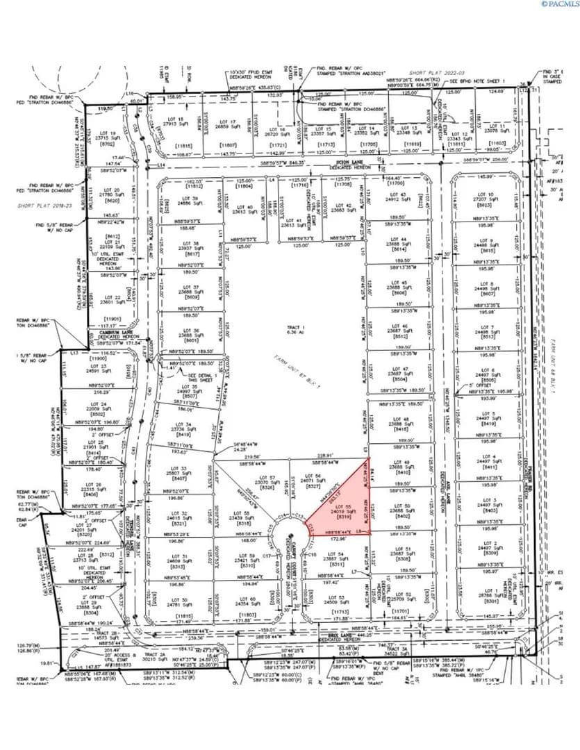 Property from 8319 Canopy Court - KW - Pasco, Washington, 99301