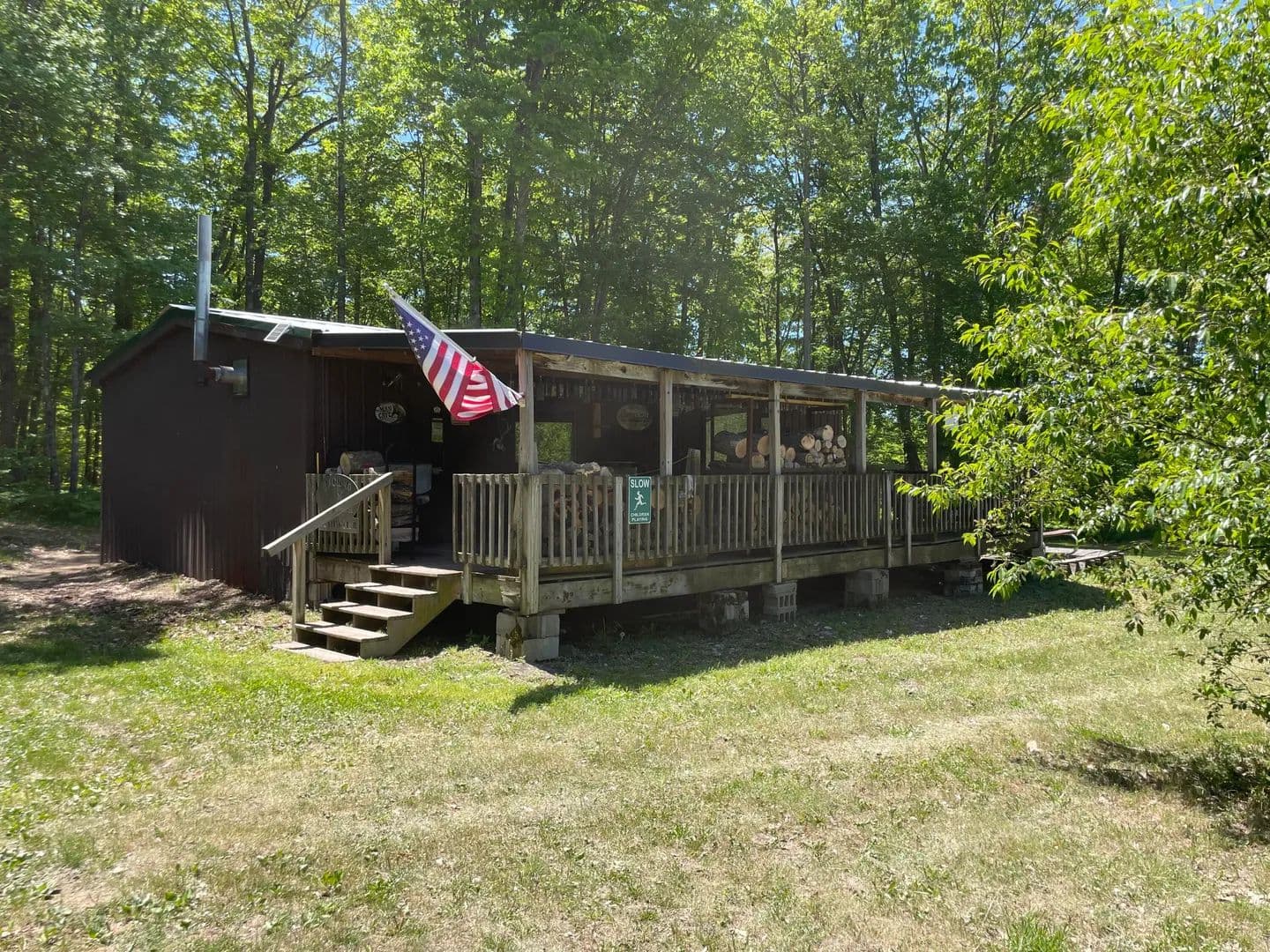 Property from E 10 Mile Road - KW - Luther, Michigan, 49656