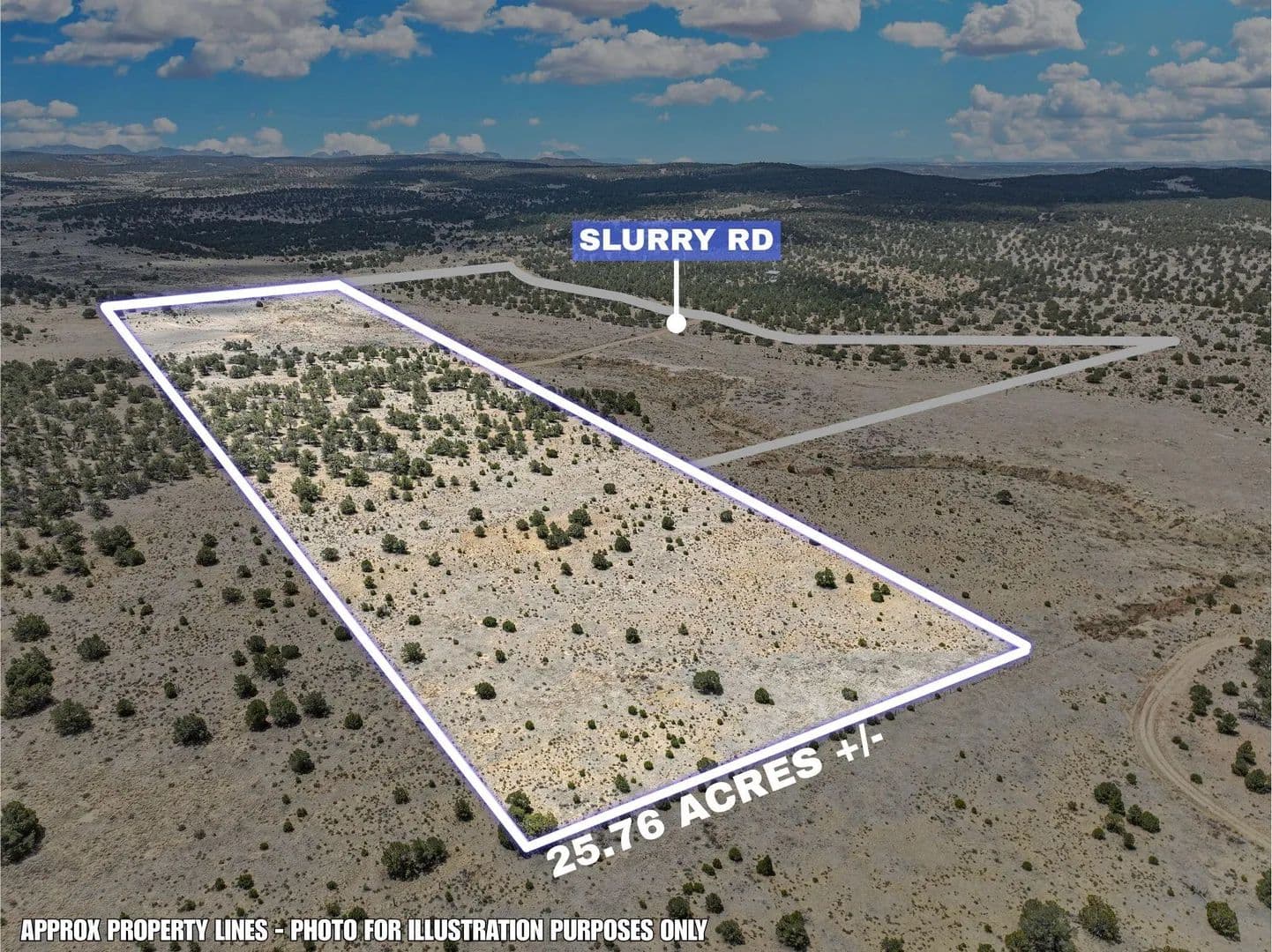 Property from Lot 4 Slurry Rd - KW - Pie Town, New Mexico, 87827