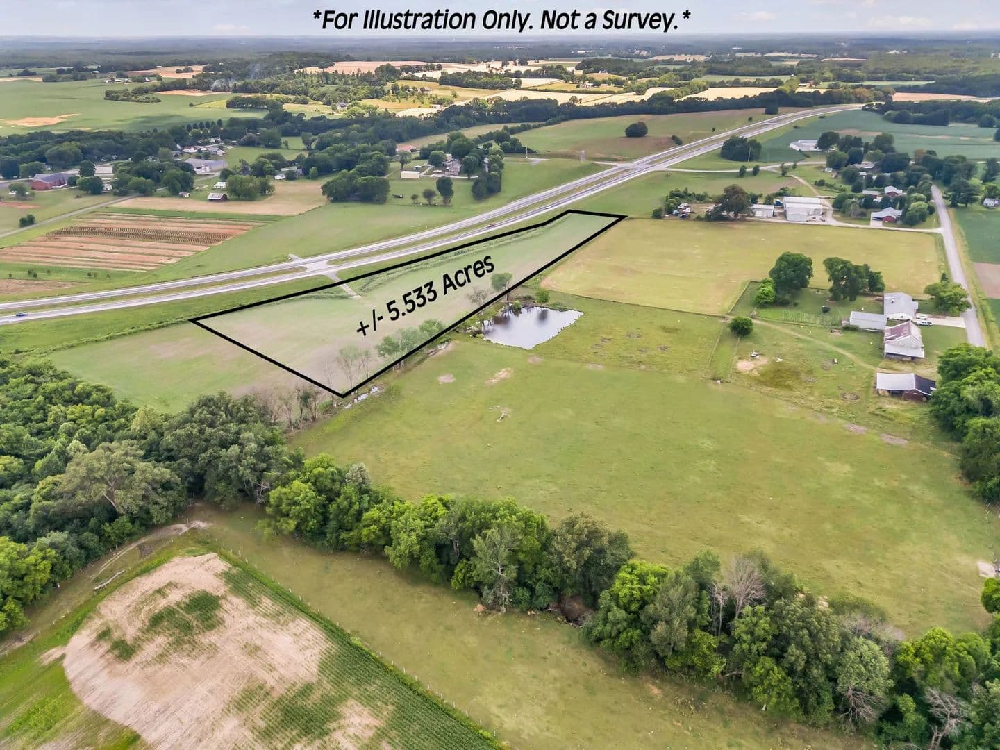 5.53 Acres of Land for Sale in Belvidere, Tennessee - Belvidere, Tennessee, 37306