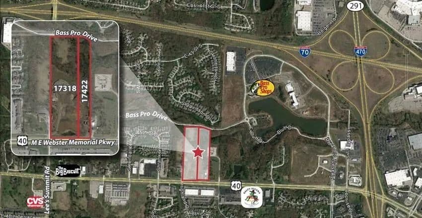 14.15 Acres of Land for Sale in Independence, MO - Independence, Missouri, 64055