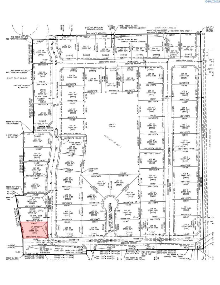 Property from 8304 Tendril Lane - KW - Pasco, Washington, 99301