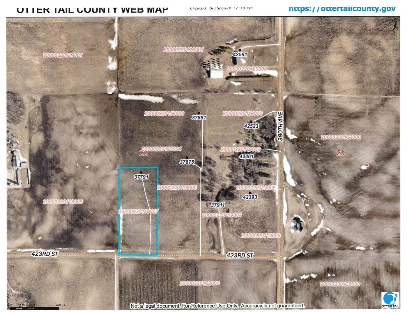 10.02 Acres of Land for Sale in Dent, Minnesota - Dent, Minnesota, 56528