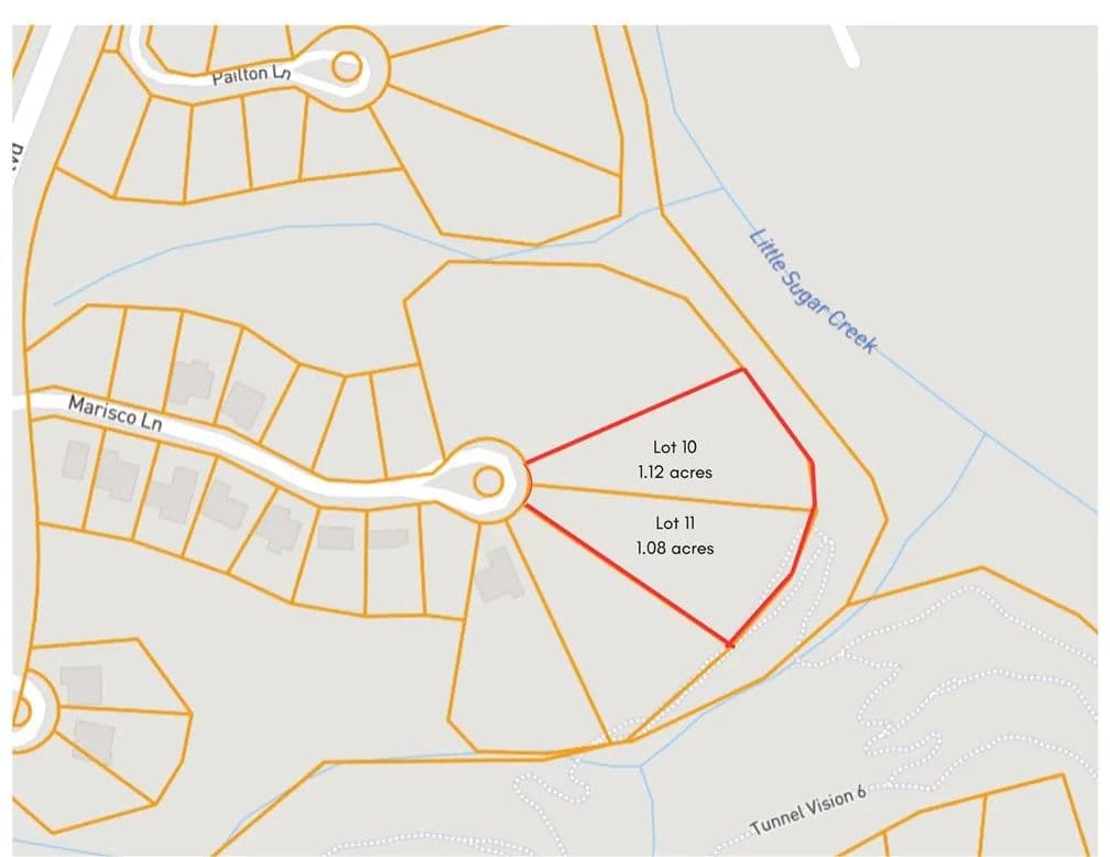 Property from Lot 10 and 11 Marisco Lane - KW - Bella Vista, Arkansas, 72715