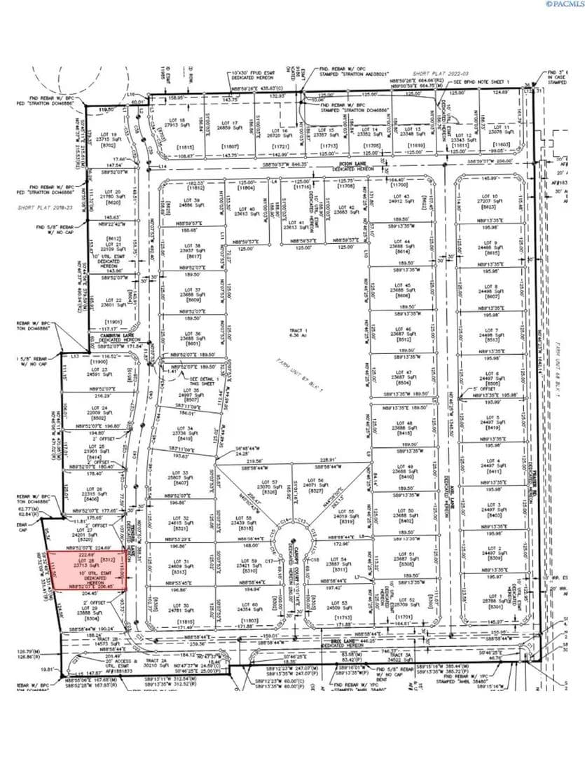 Property from 8312 Tendril Lane - KW - Pasco, Washington, 99301