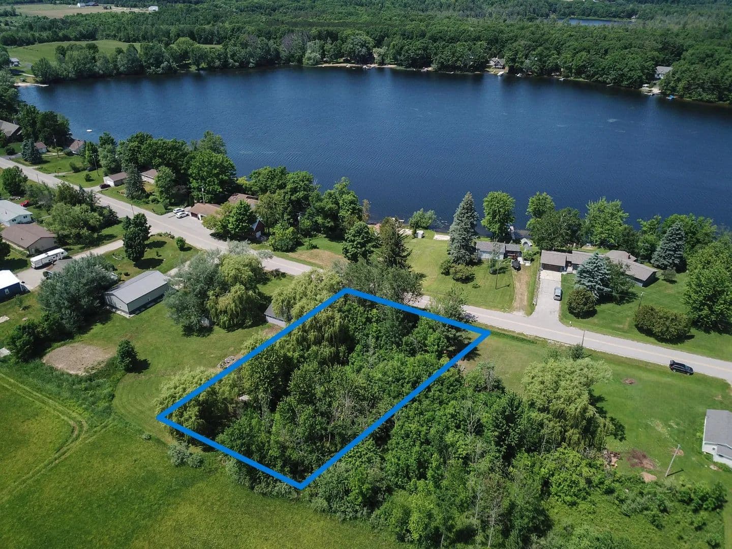 Property from Lyman Road #Lot 18 - KW - Kaleva, Michigan, 49645